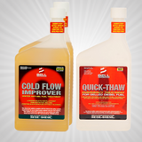 Cold Weather Fuel Bundle: Cold Flow Improver For Diesel & Quick Thaw Diesel Rescue Treatment